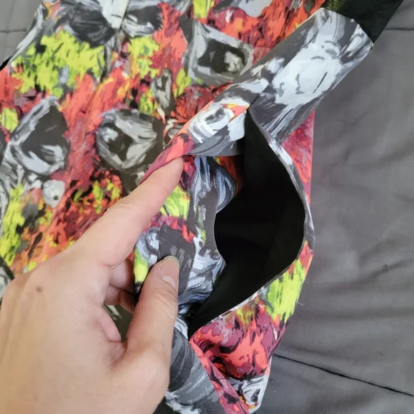 Rachel Rachel Roy | Cute Floral Mesh Cut Out A-line Sleeveless Dress w/ Pockets - Picture 11 of 14